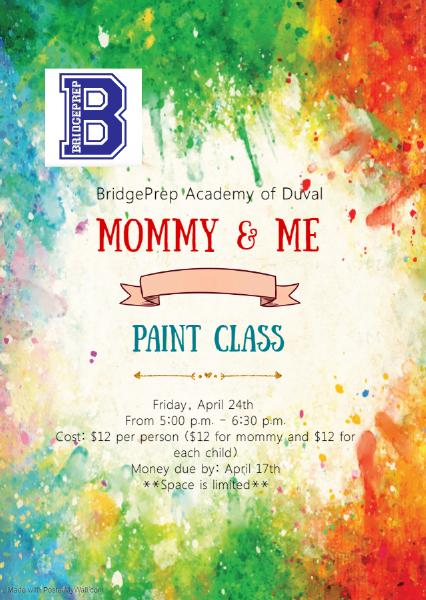 Mommy Me Paint Class News and Announcements